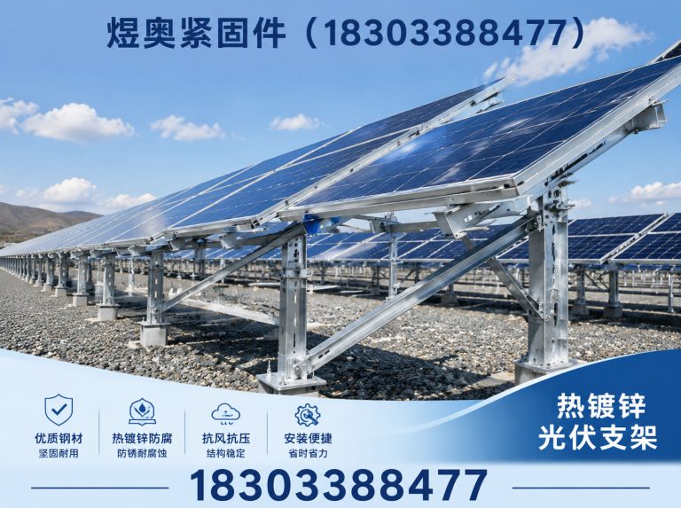 涉县光伏支架展示图